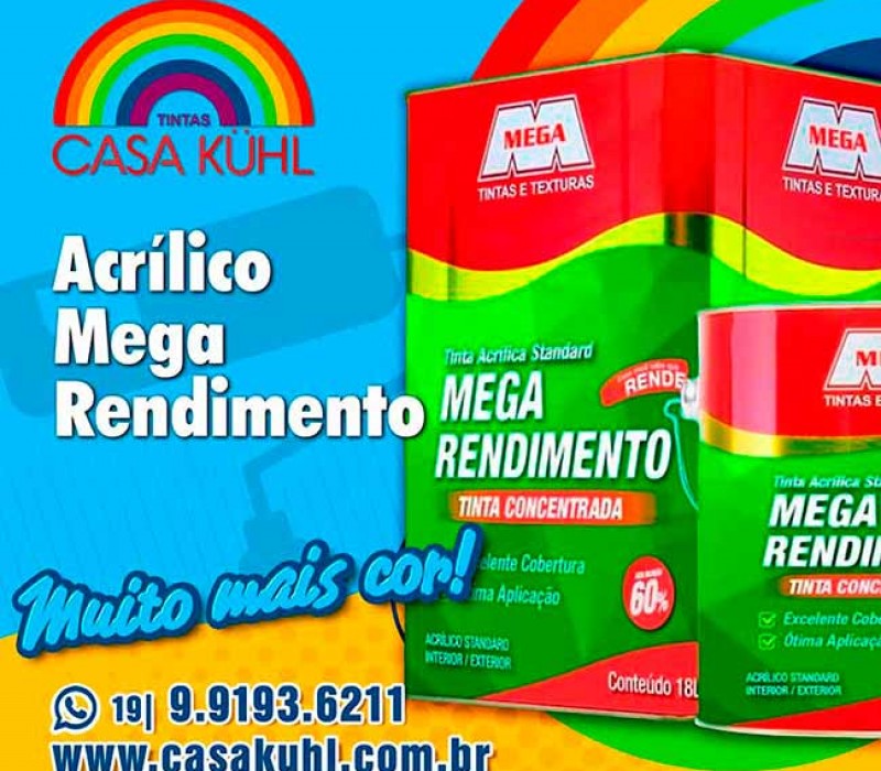 Tinta Mega Rendimento