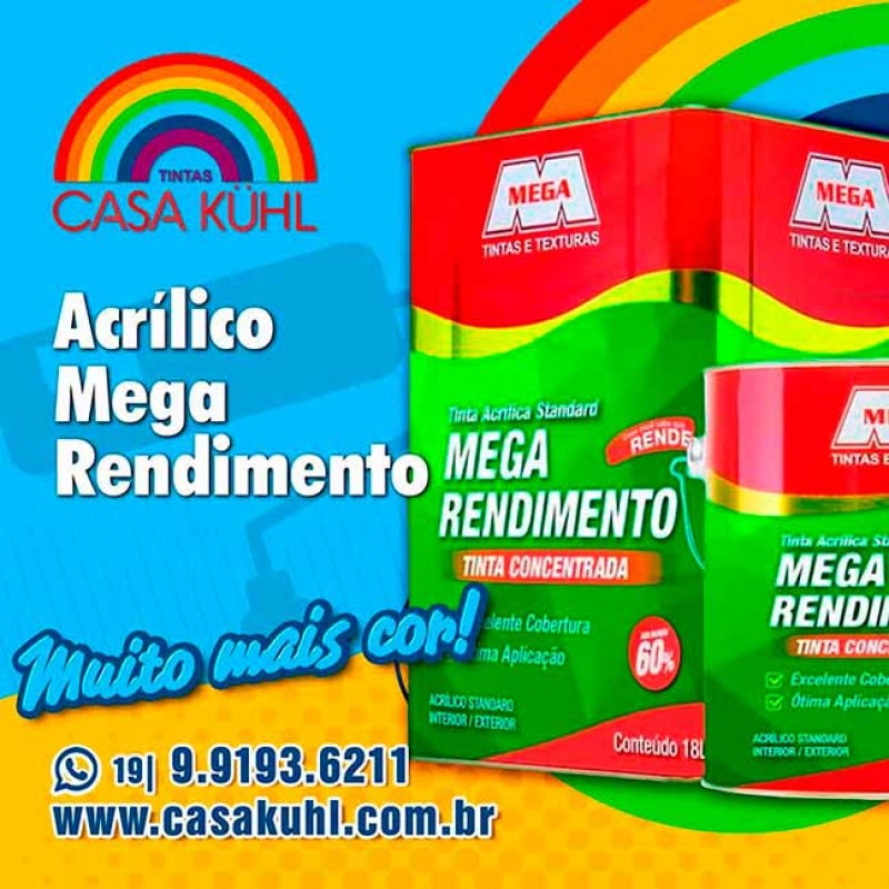 Tinta Mega Rendimento